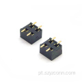 Conector de cabeçalho fêmea de passo de 2,54 mm 4P